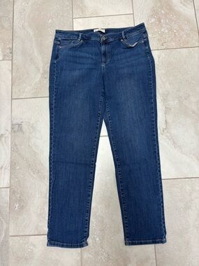 J. Jill Denim Women’s Plus Size 14 Weekender Straight Leg Jeans